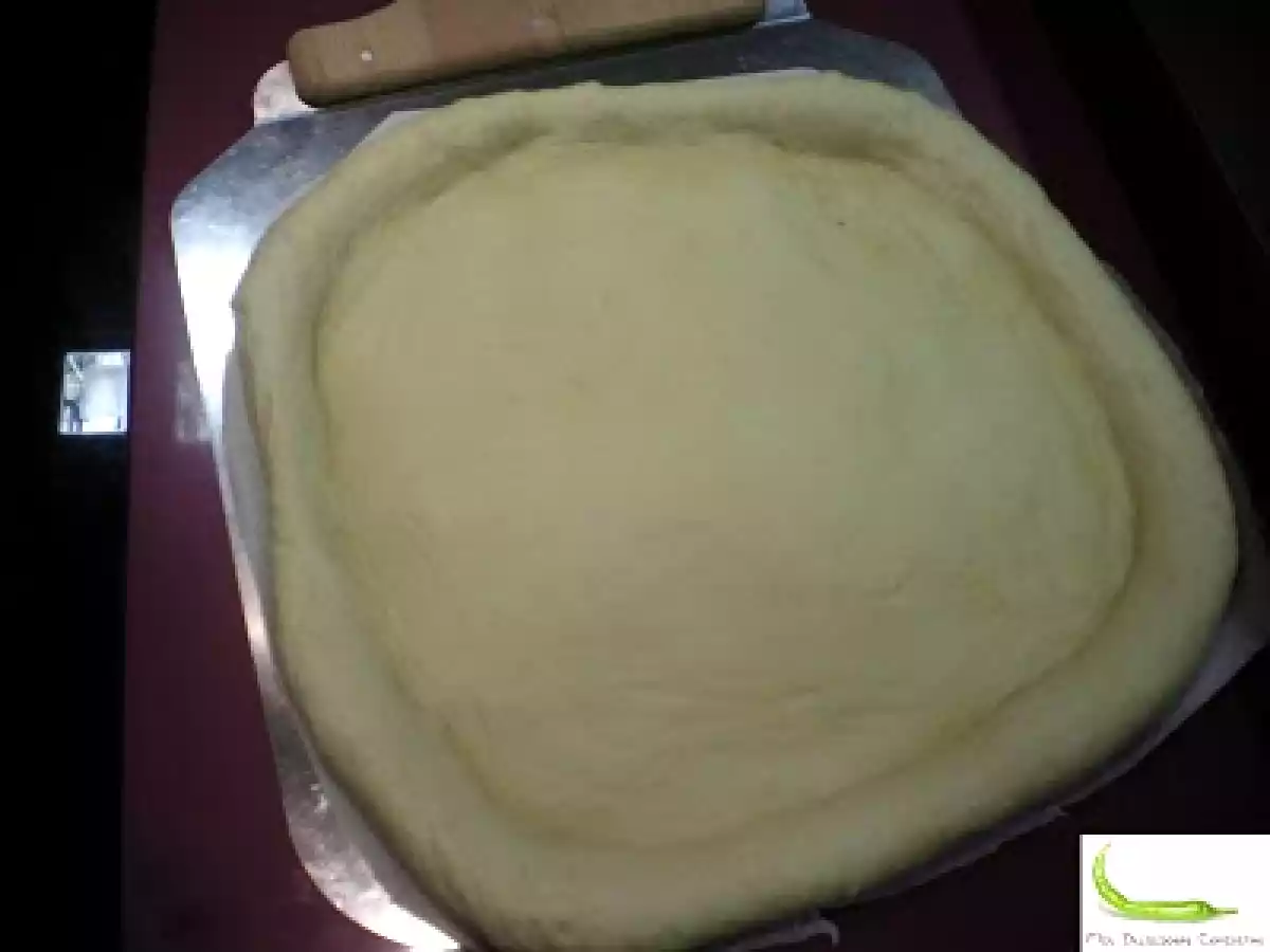 Masa de pizza esponjosa