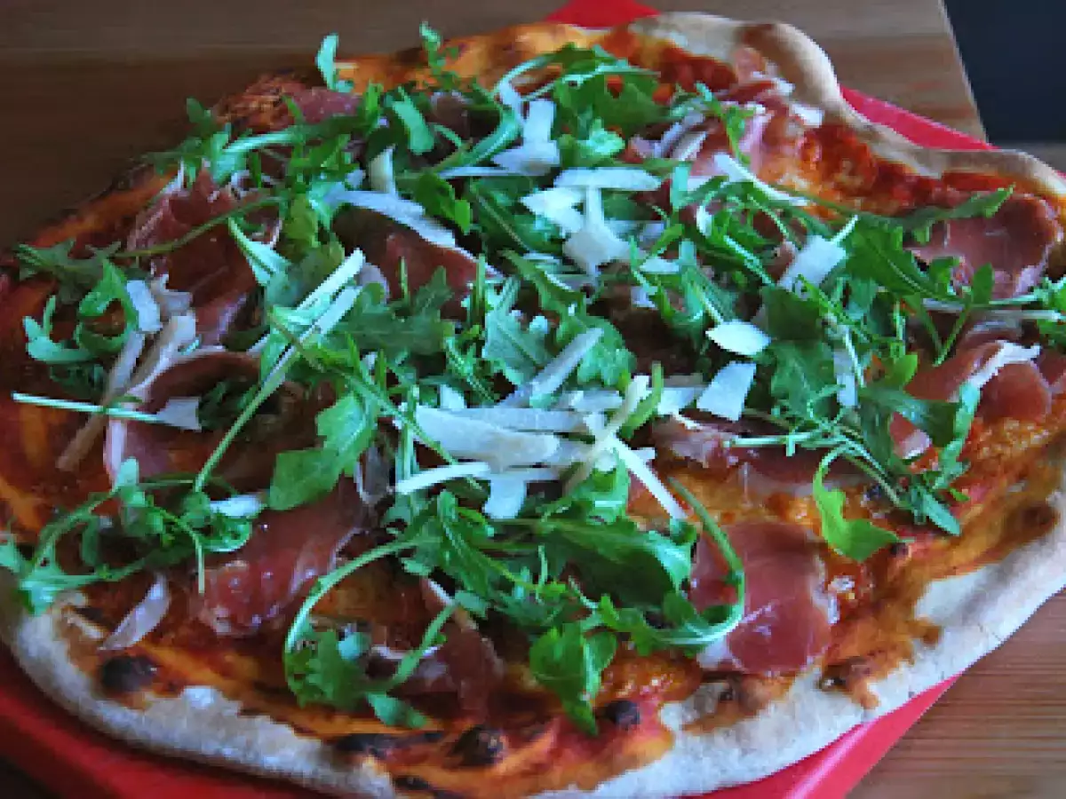 Masa de pizza fina al estilo trattoria - foto 2