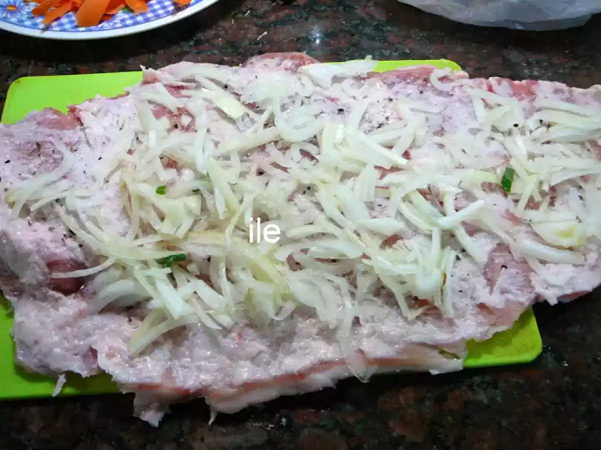 Matambre de cerdo relleno - foto 3