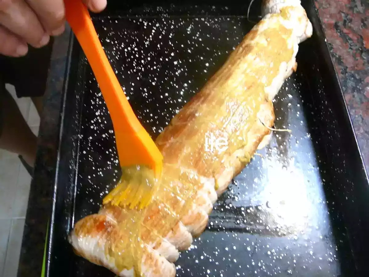 Matambre de cerdo relleno al vino blanco - foto 3