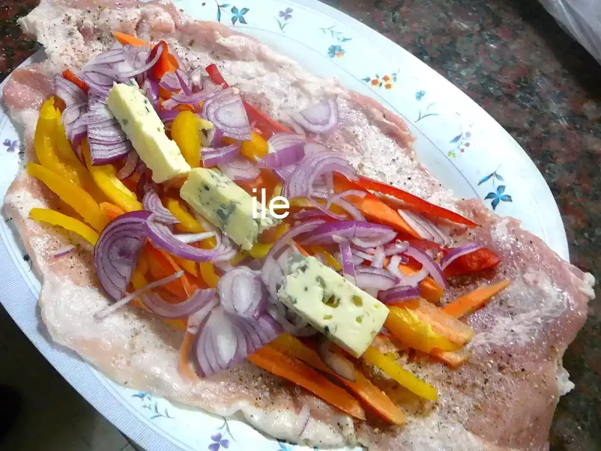 Matambre de cerdo relleno al vino blanco - foto 6