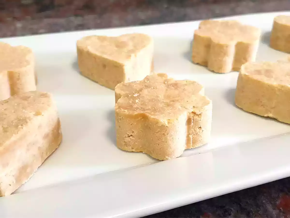 Mazapán de cacahuete