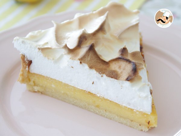 Tarta de limón y merengue italiano