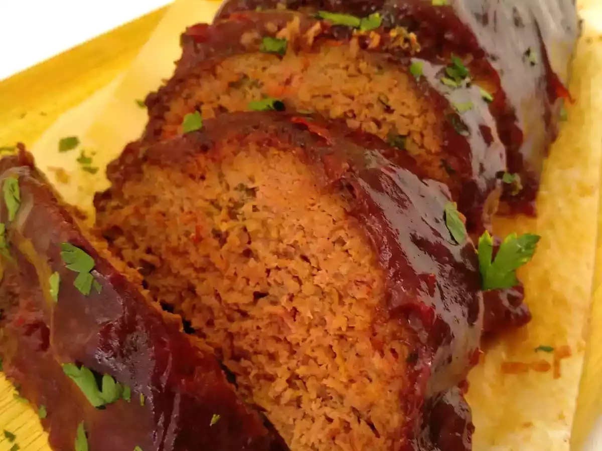 MEATLOAF {PASTEL DE CARNE, RECETA TRADICIONAL AMERICANA} - foto 5