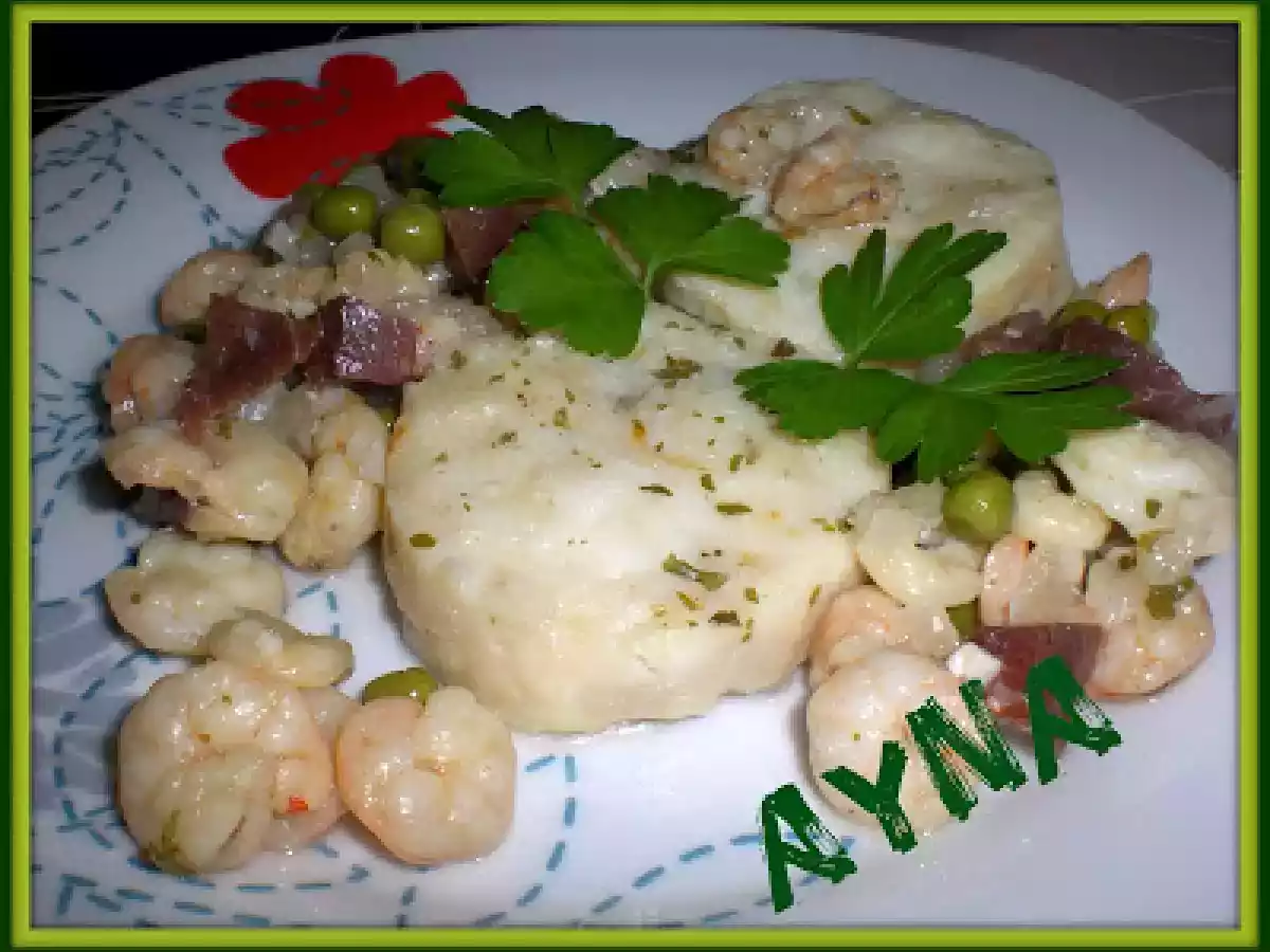 MEDALLONES DE MERLUZA AL VINO BLANCO(FUSSIONCOOK)