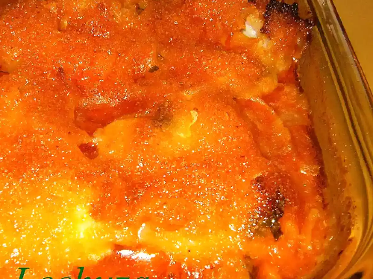 Medallones de rape al horno con vieiras