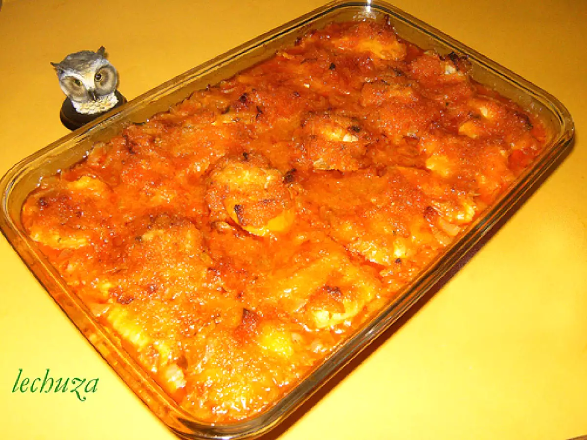 Medallones de rape al horno con vieiras - foto 2