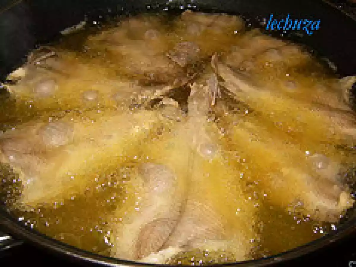 Meigas (gallo) fritas - foto 3