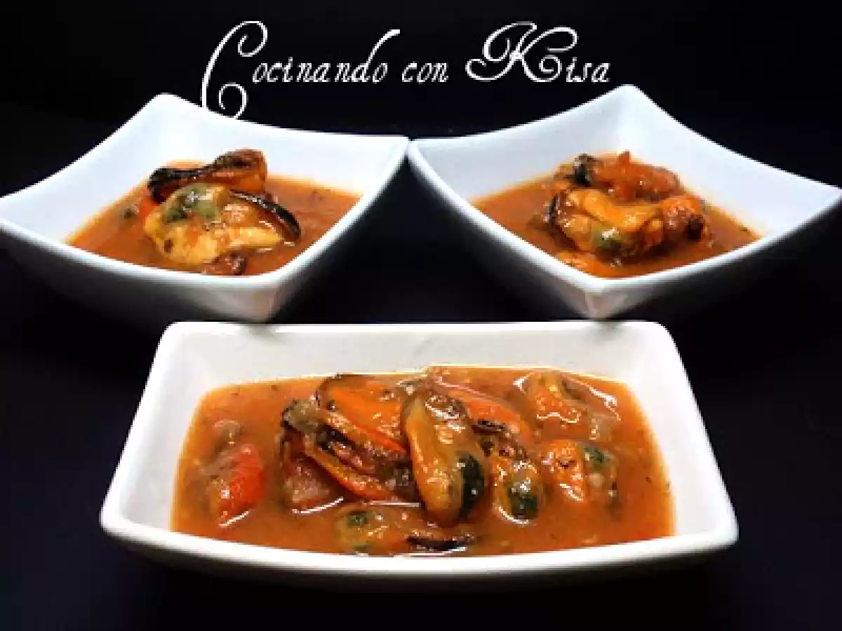 Mejillones a la marinera (thermomix)