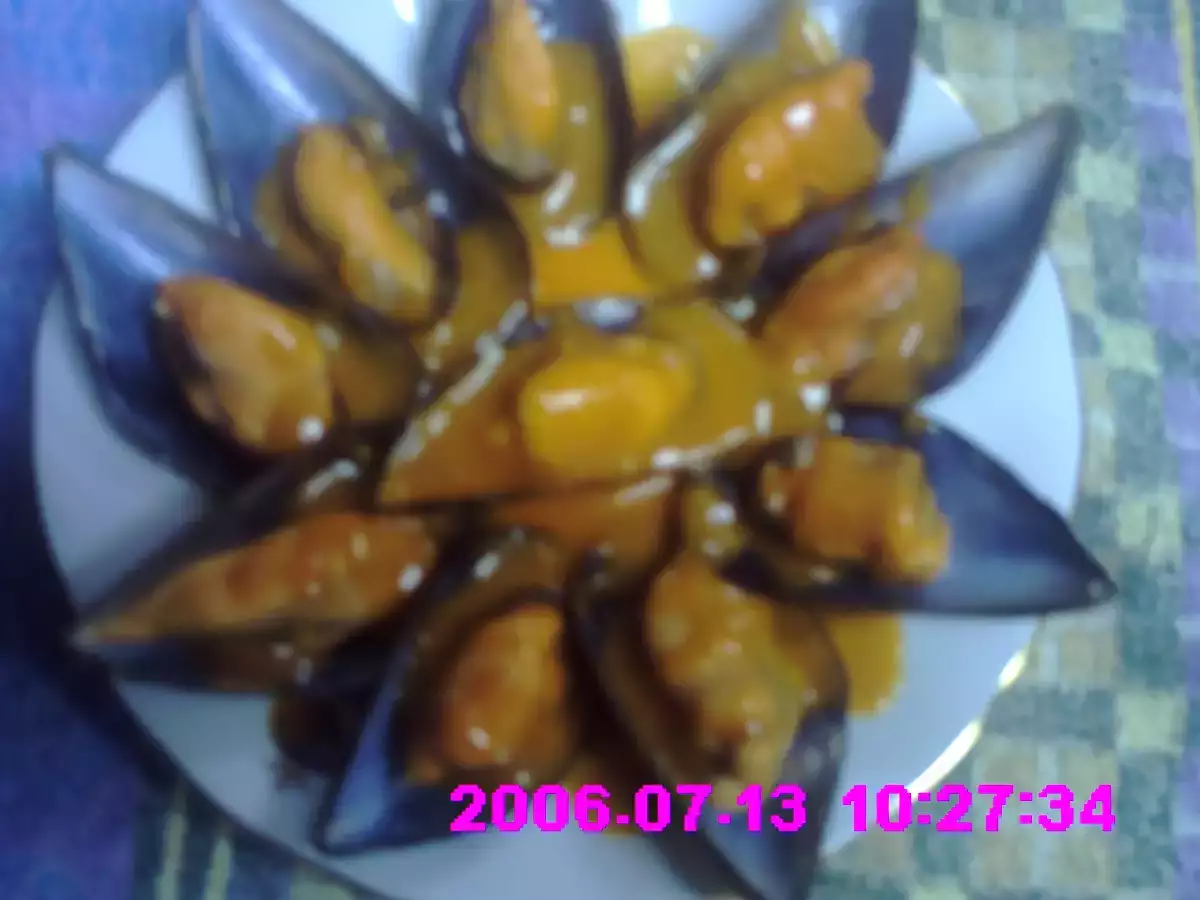 Mejillones en salsa