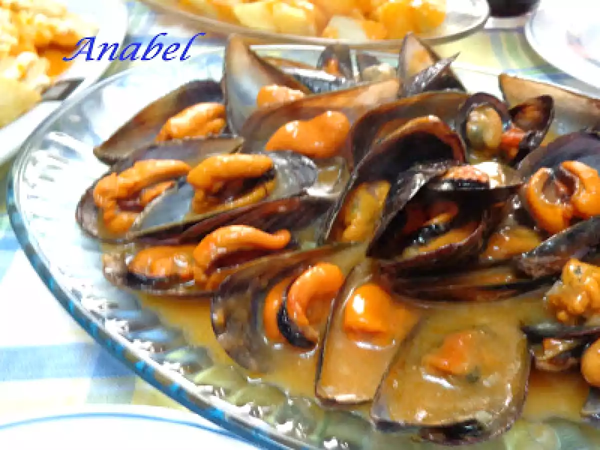 Mejillones en salsa de Anabel