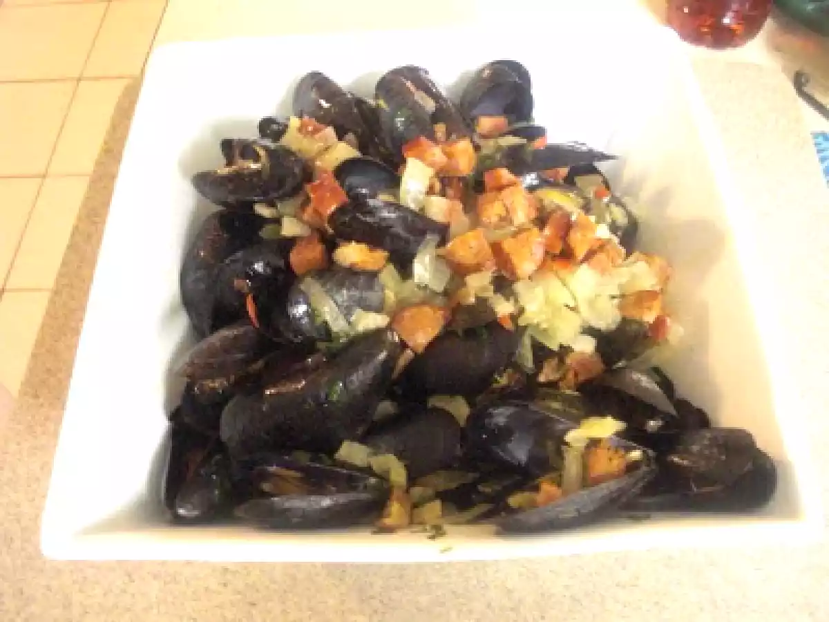 Mejillones...Mussels Saute - foto 2