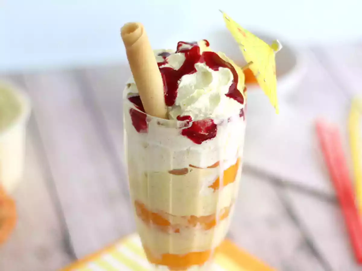 Melocotón melba, helado de vainilla con melocotón - foto 2