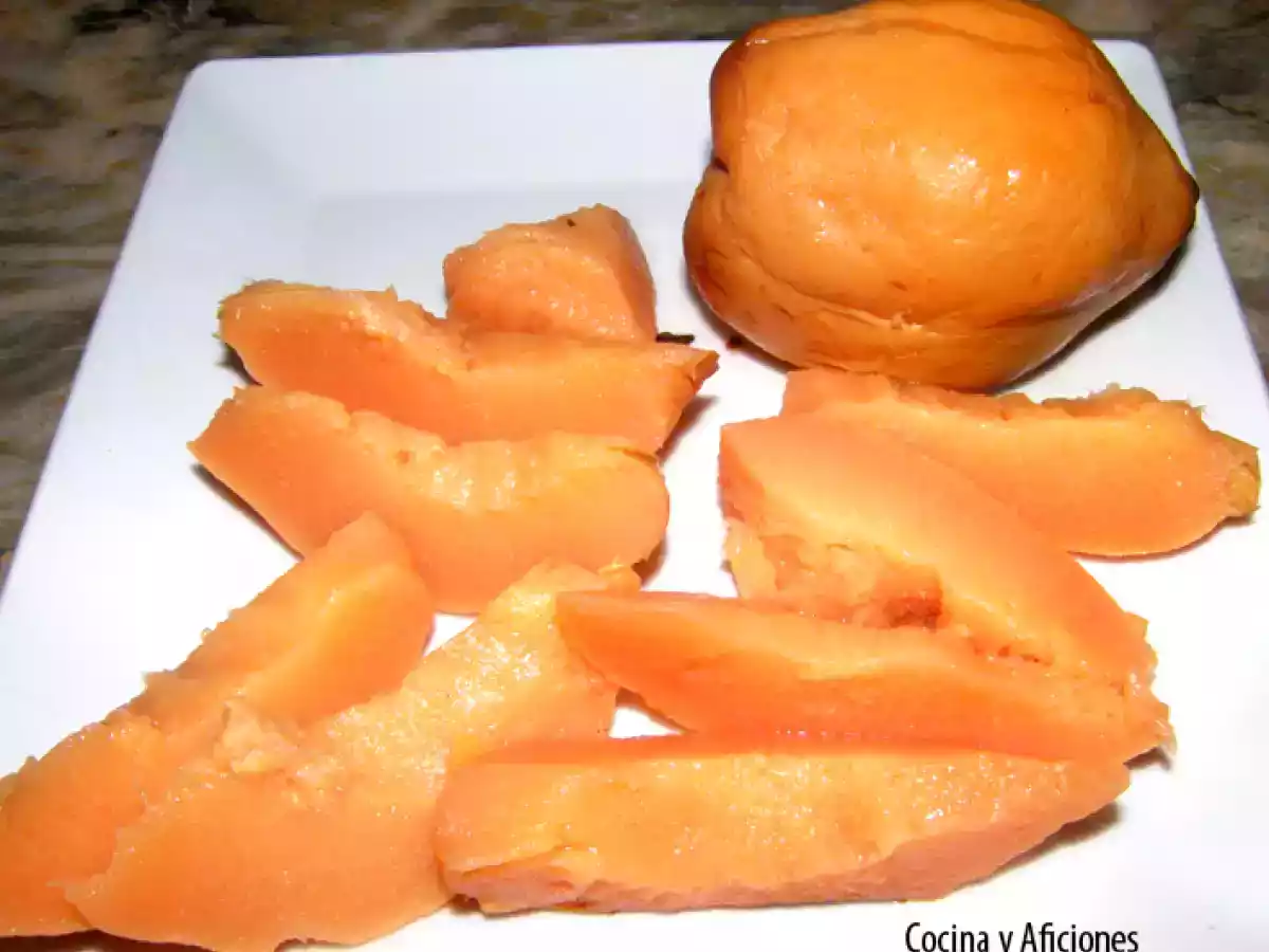 Membrillo asado, receta - foto 2