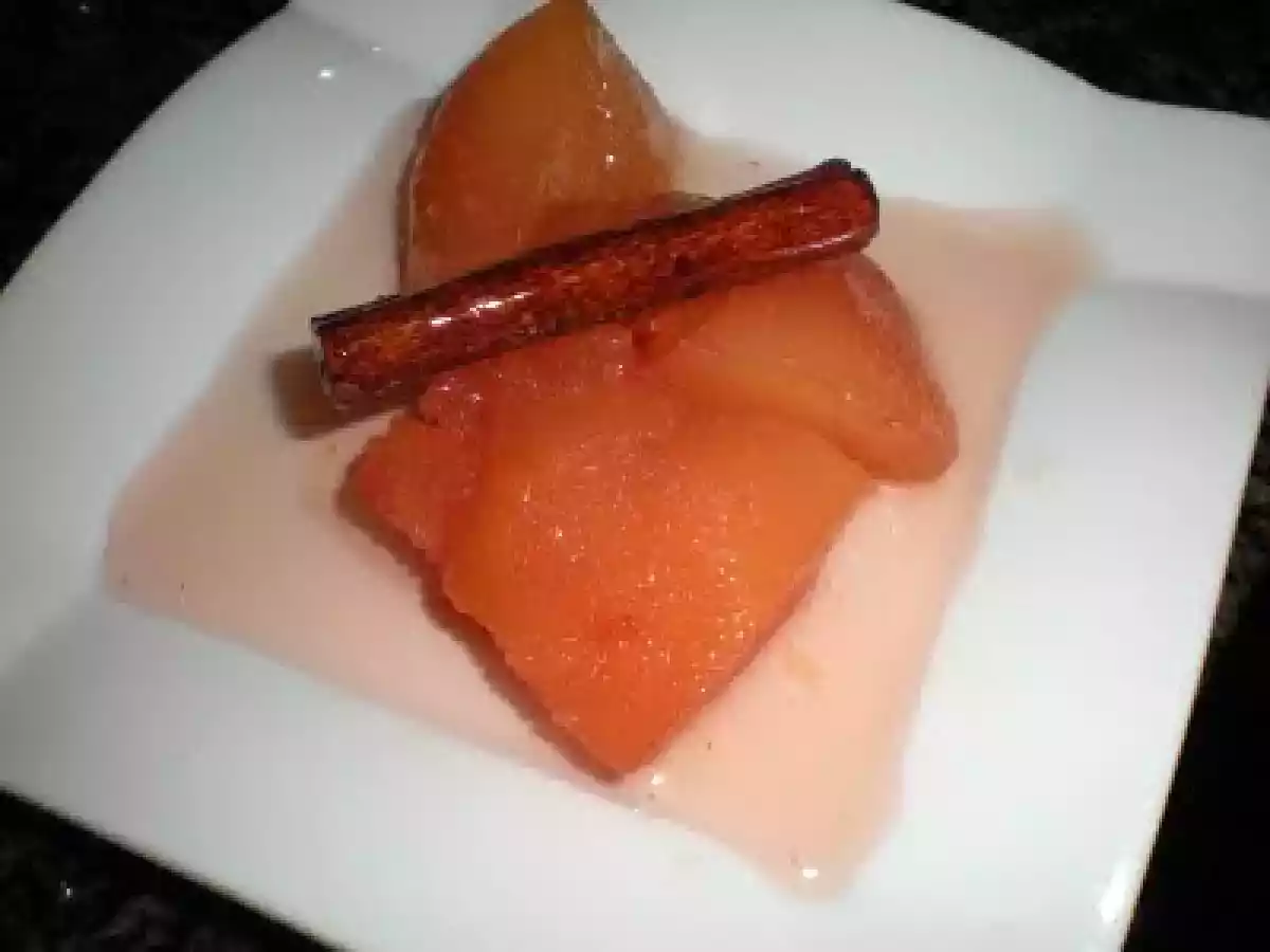 Membrillos en almíbar