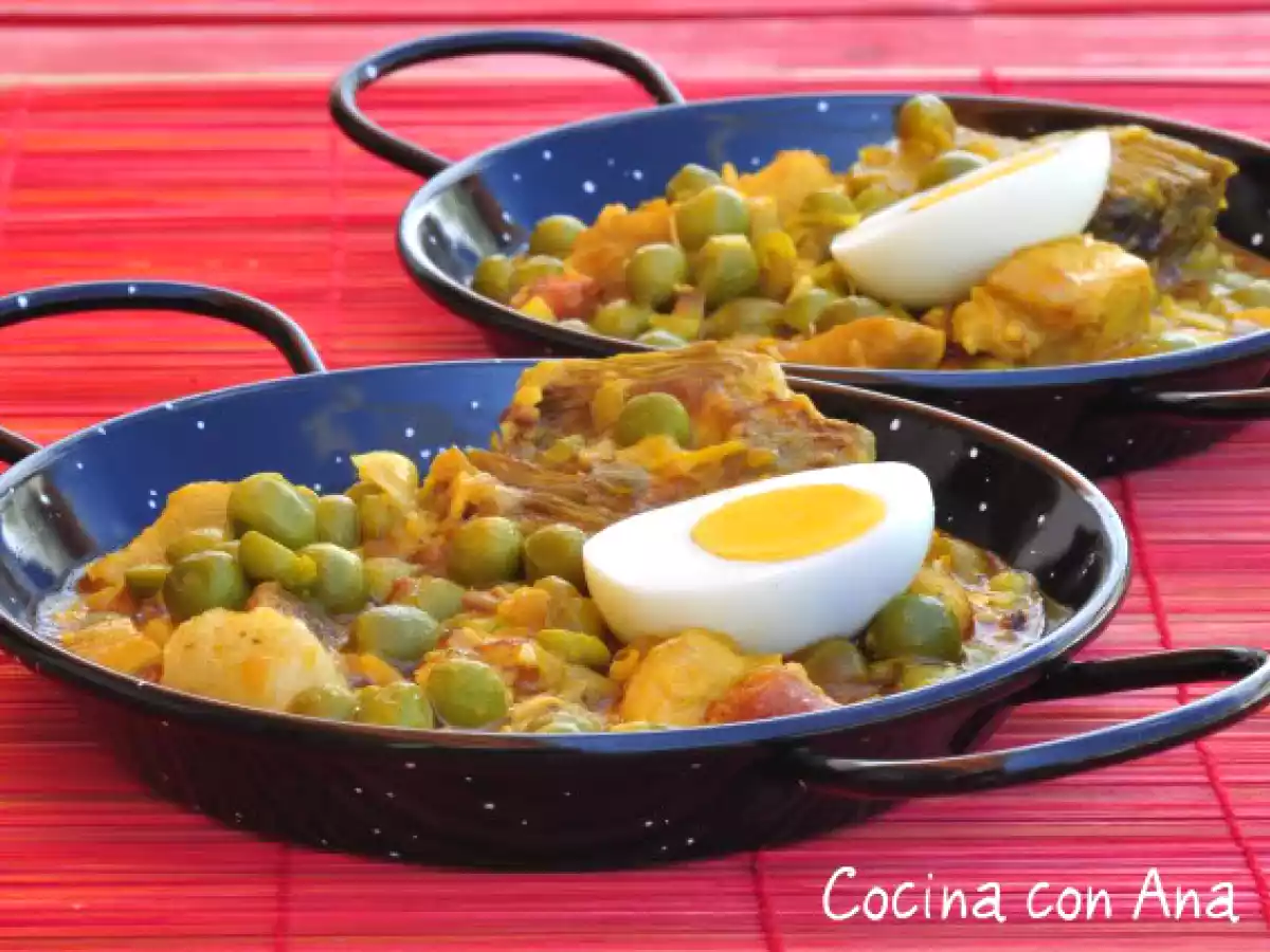 MENESTRA DE PRÉSULES (GUISANTES) - foto 2