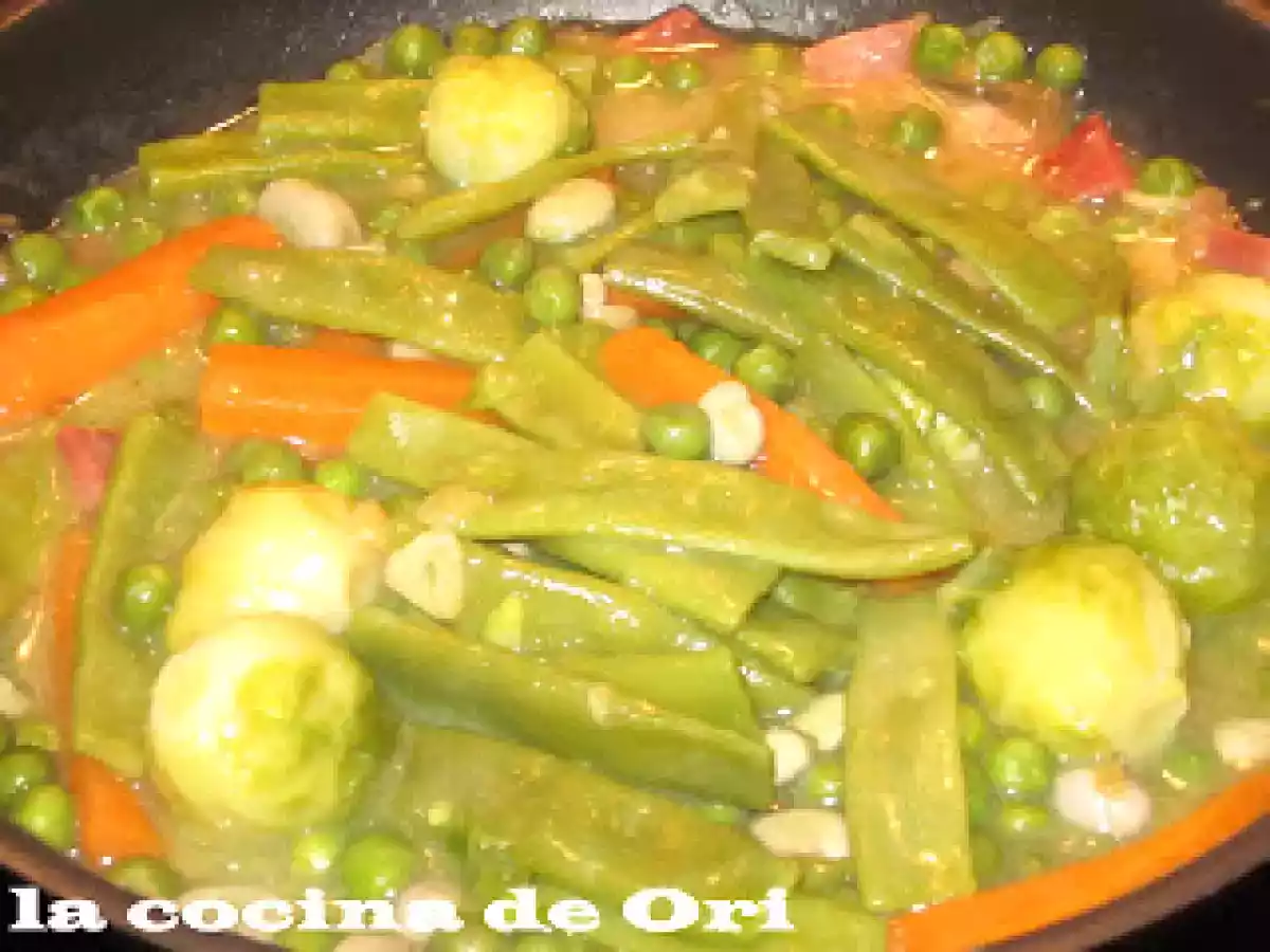 Menestra de verdura a la navarra - foto 5