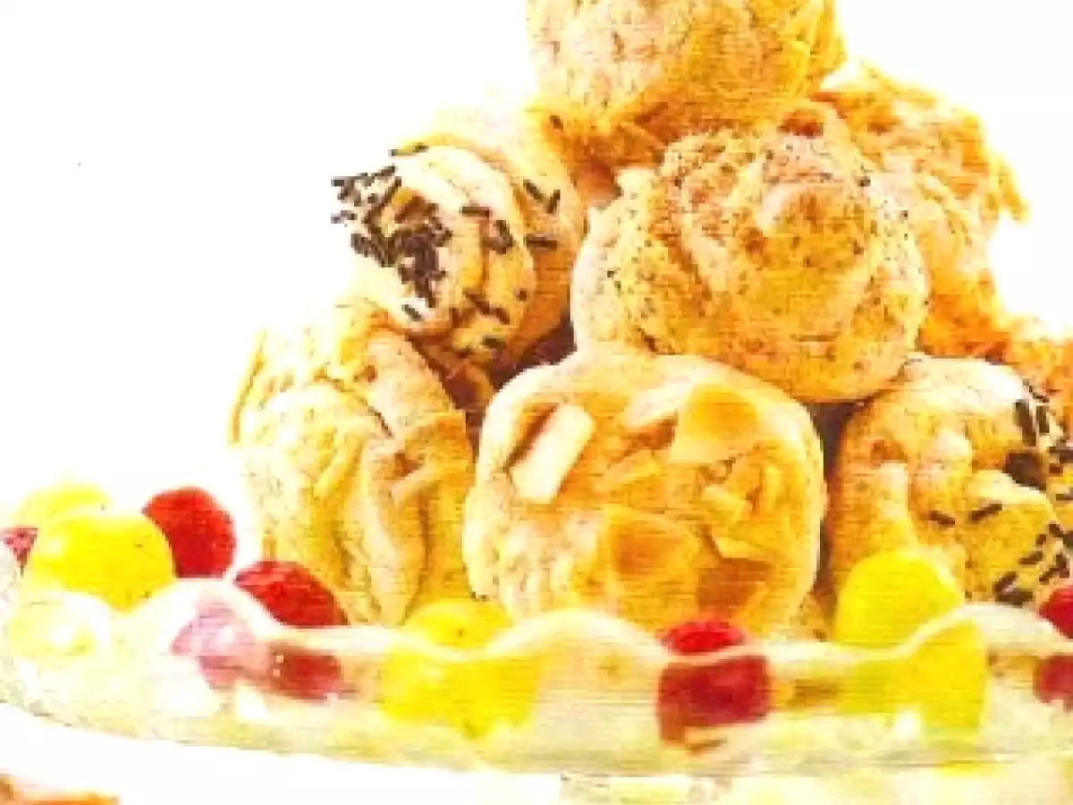 Merengue francés de Manjar y Nuez