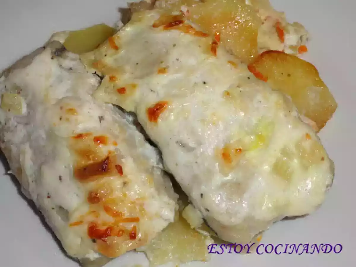 Merluza a la crema