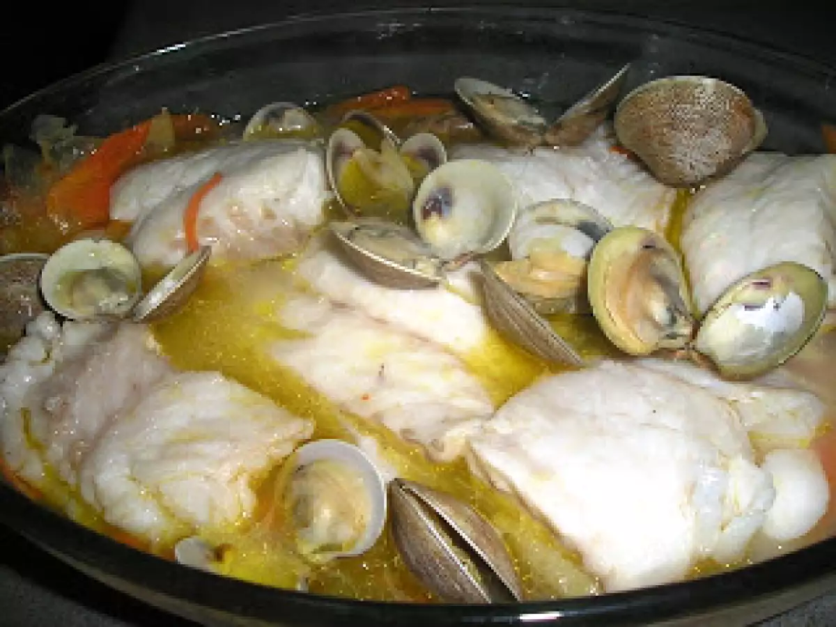 Merluza a la sidra (microondas) - foto 2