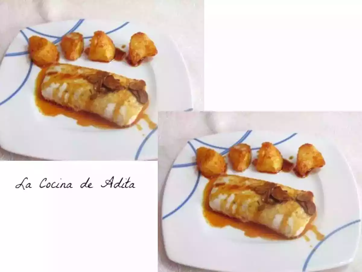 Merluza al horno, con ajada de ajos y pimentón - foto 7