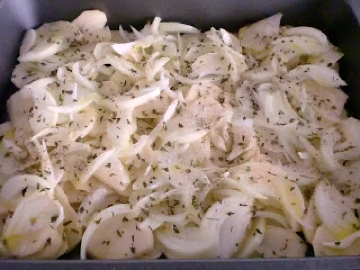 Merluza al horno con langostinos - foto 2