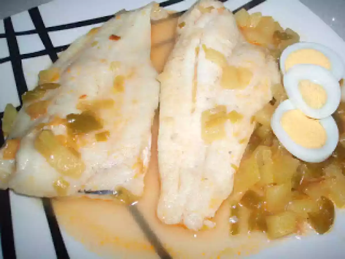Merluza con calabacin