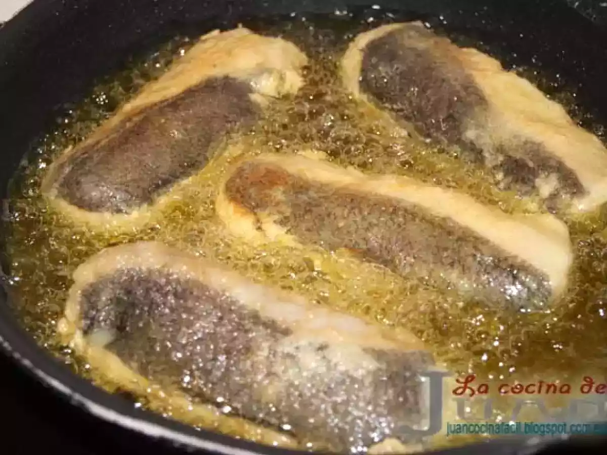 MERLUZA EN SALSA DE ALMENDRAS - foto 2