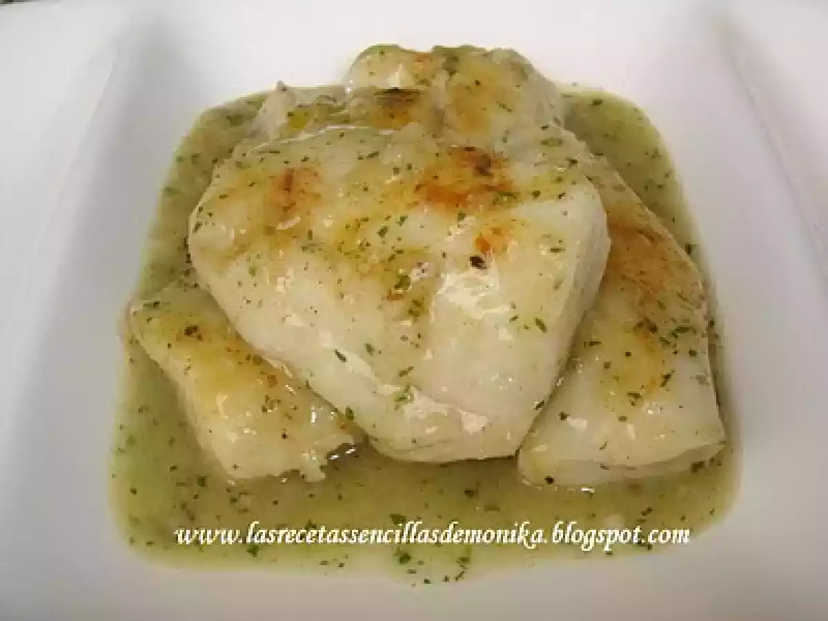 Merluza en salsa de perejil - foto 2