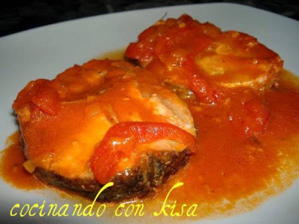 Merluza en Salsa de Tomate