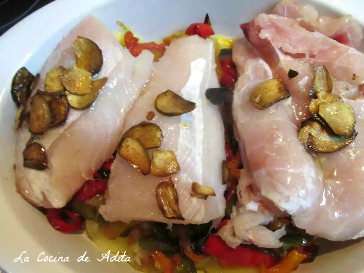 Merluza gratinada con alioli - foto 8