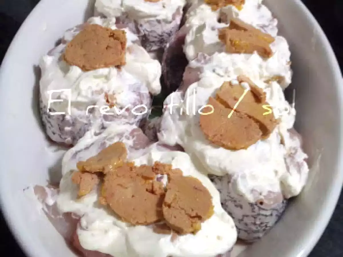 MERLUZA GRATINADA CON NATA Y FOIE MICUIT