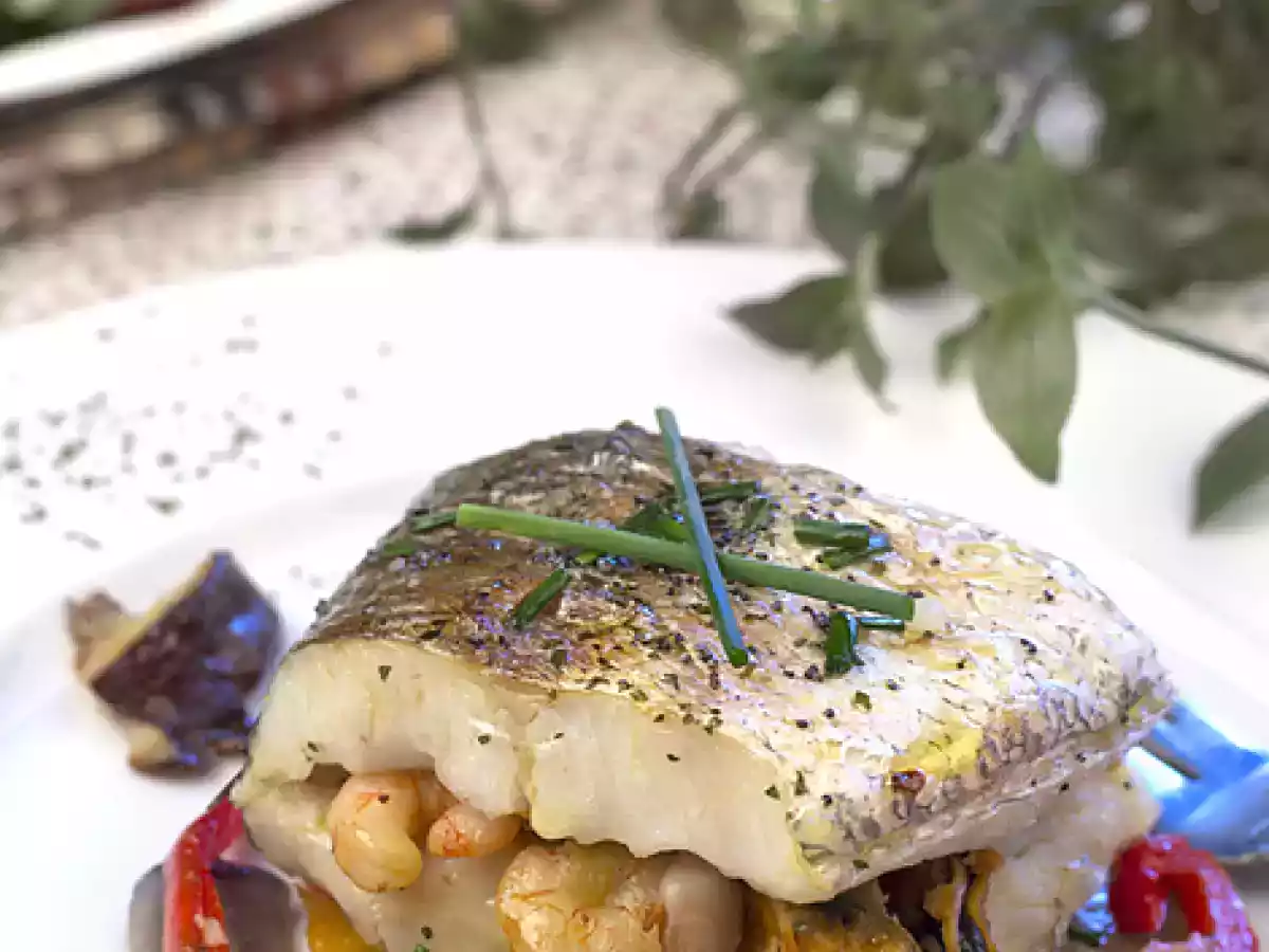 Merluza rellena al horno - foto 2