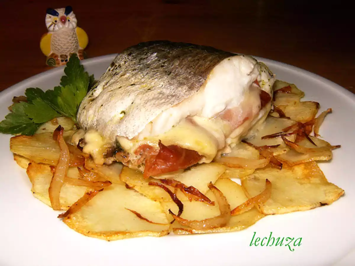 Merluza rellena de jamón y queso tetilla - foto 6