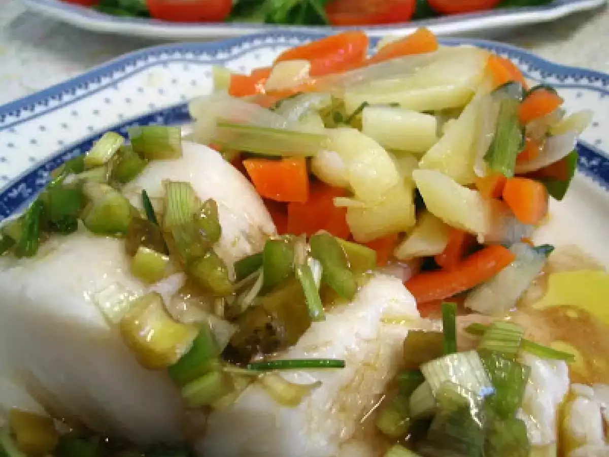 MERLUZA Y VERDURAS AL VAPOR, CON SABOR - foto 2