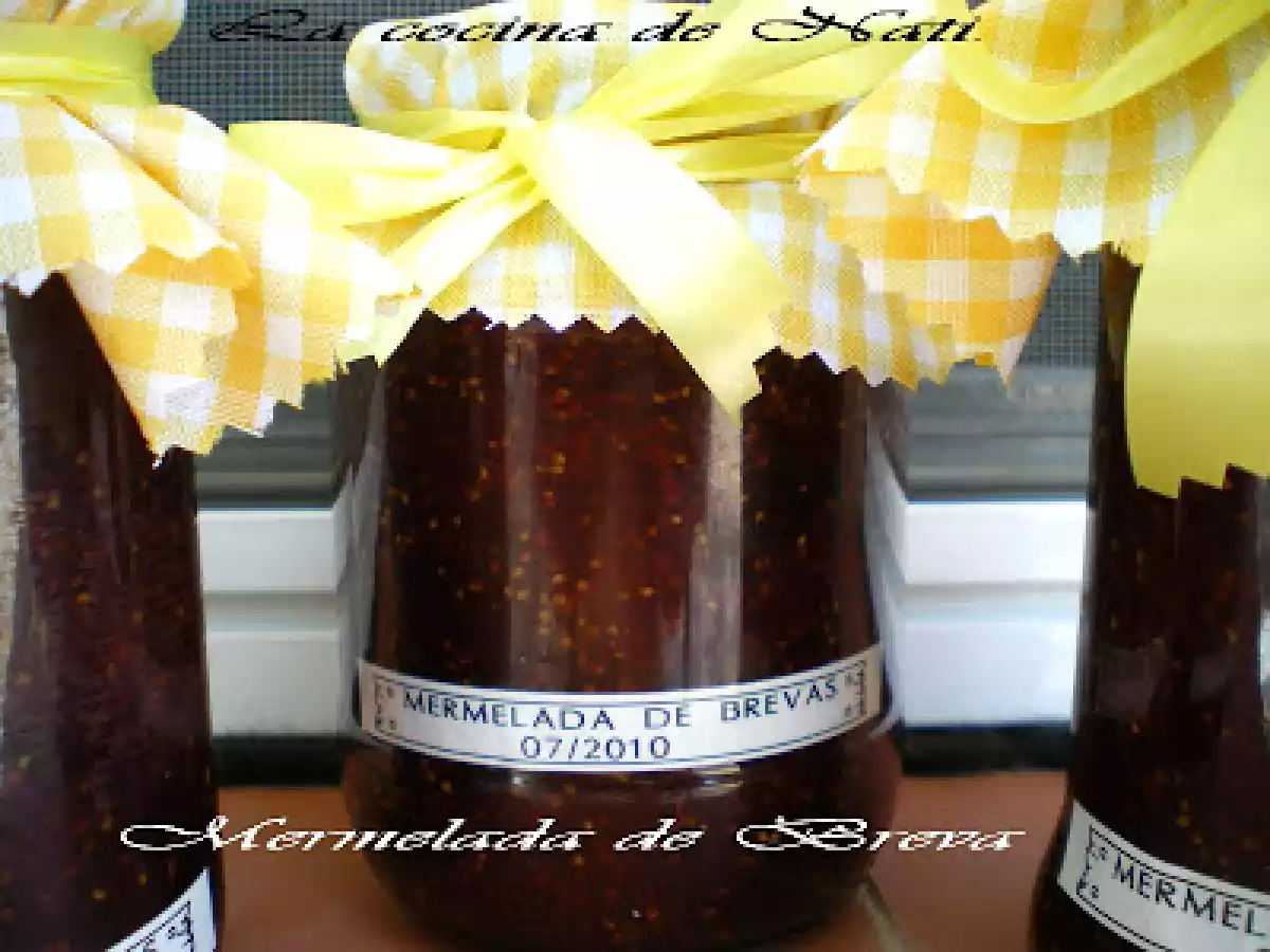 MERMELADA DE BREVAS.