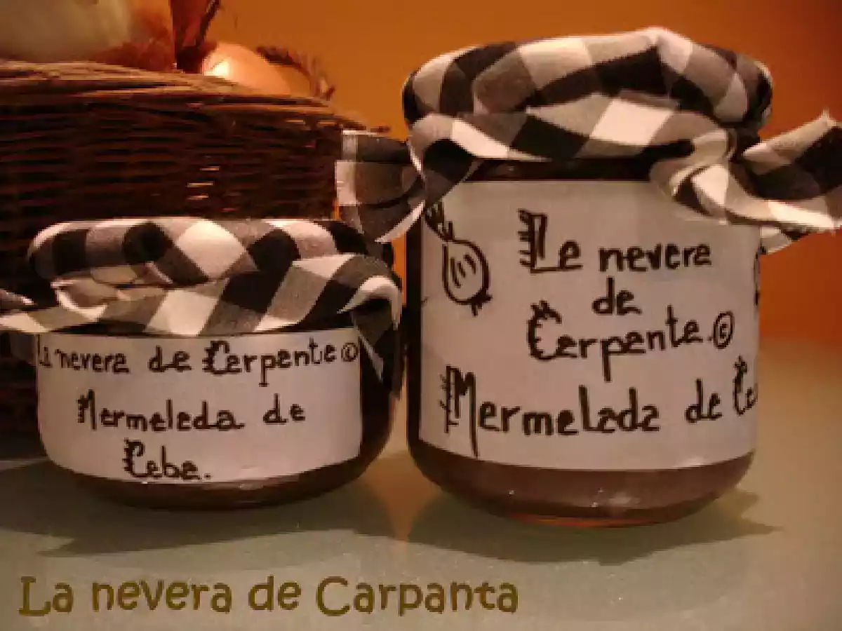 MERMELADA DE CEBA (CEBOLLA)