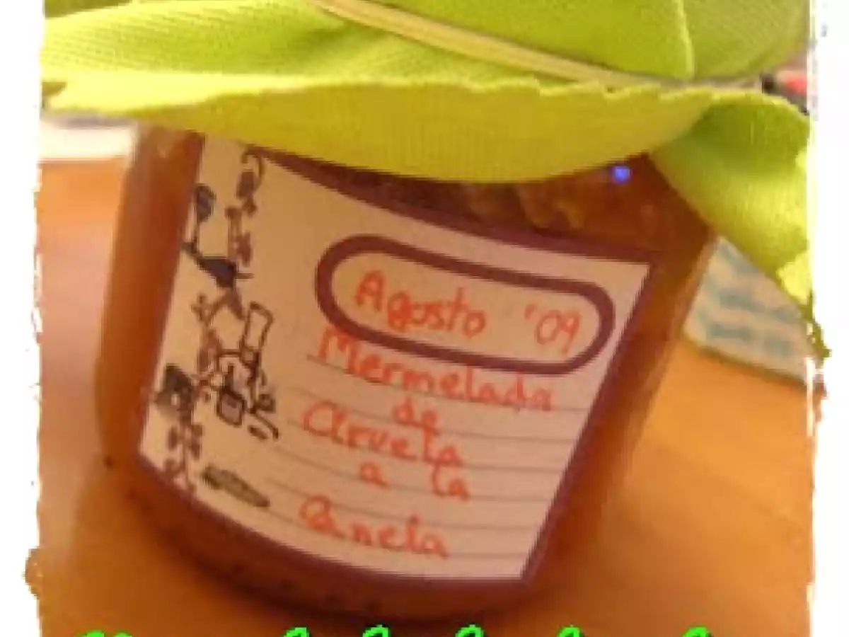 Mermelada de ciruela a la canela china