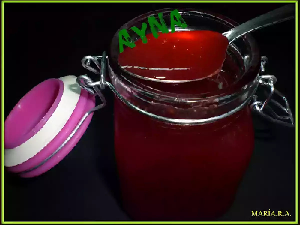 MERMELADA DE CIRUELA ROJA (THERMOMIX)