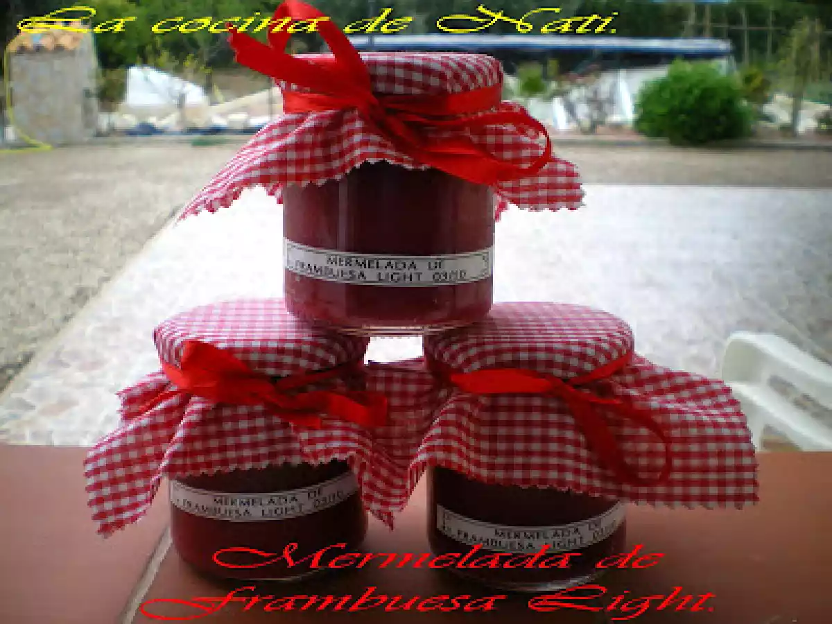Mermelada de frambuesa light - foto 2