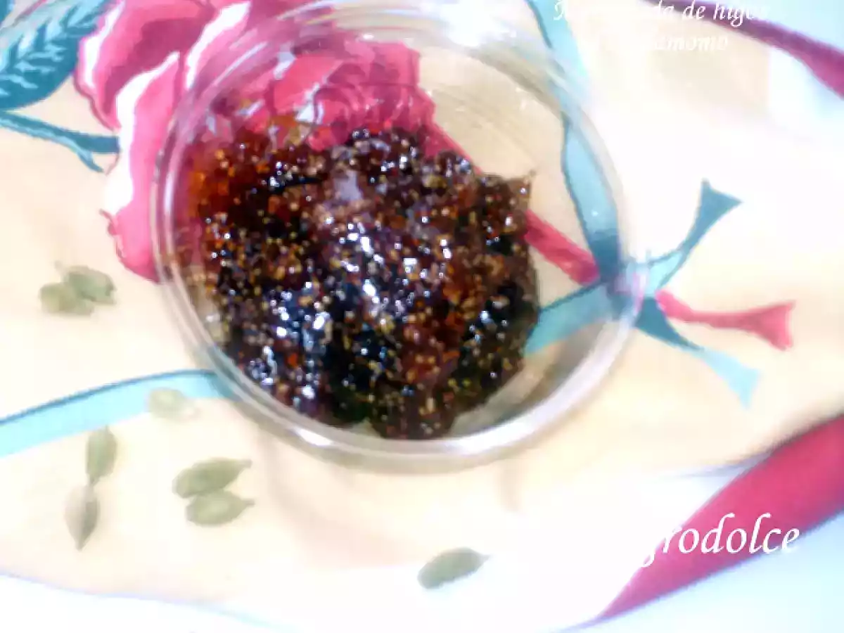 Mermelada de higos al cardamomo