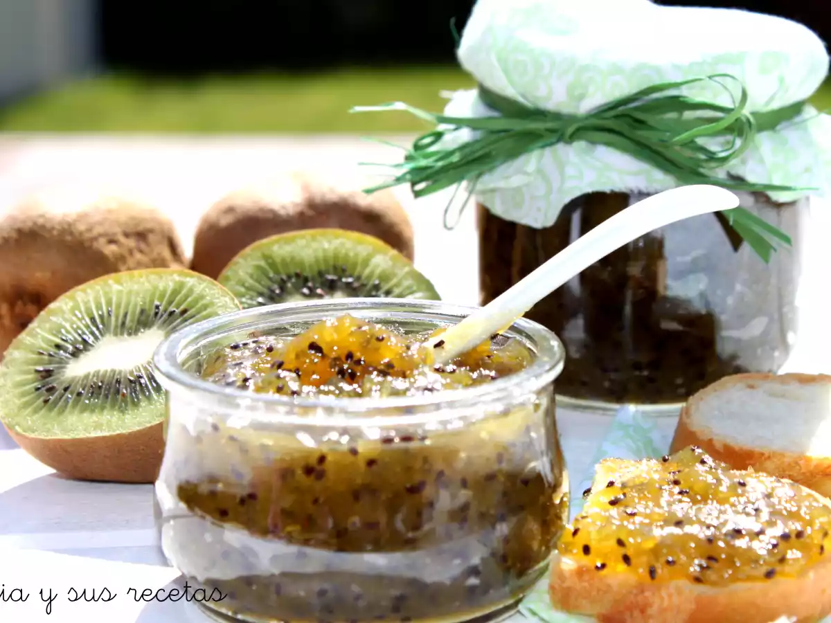 Mermelada de kiwi