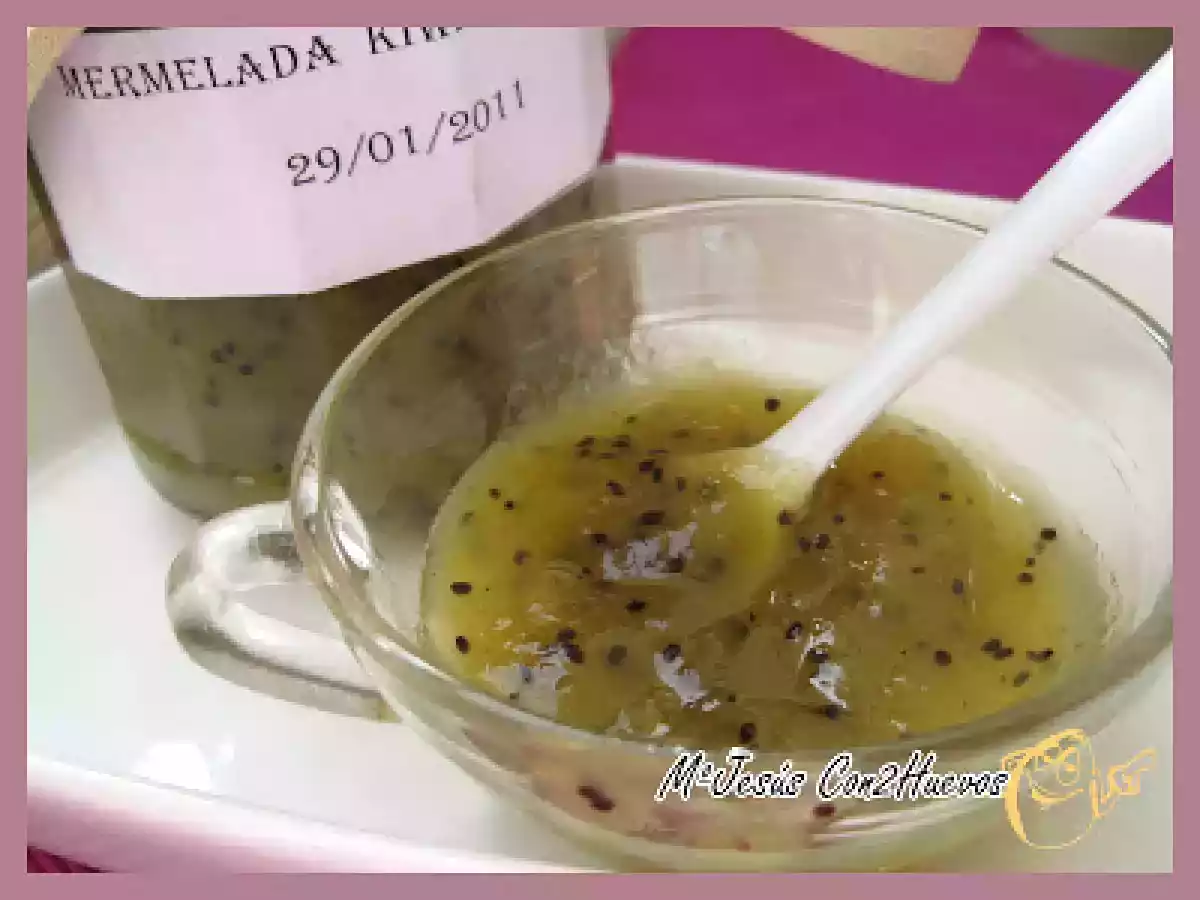 MERMELADA DE KIWI Y MANZANA