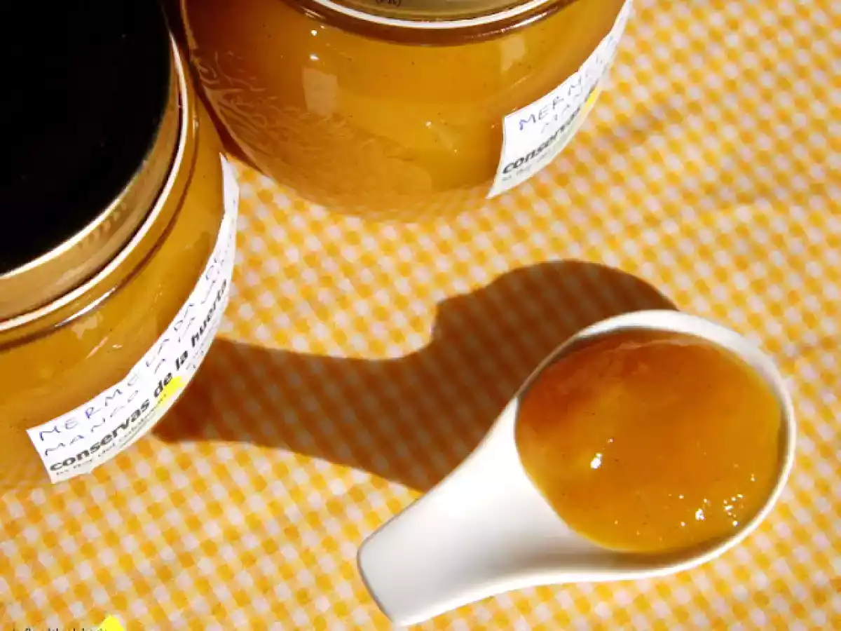 Mermelada de mango, limón verde y vainilla - foto 2