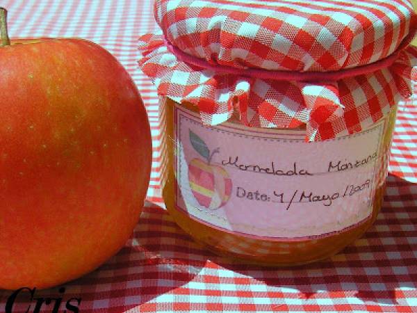 Mermelada de manzana a la canela (thermomix).