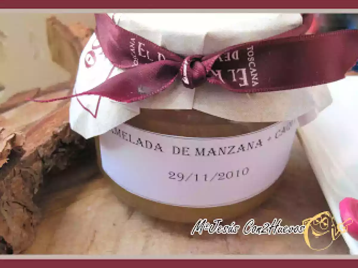 MERMELADA DE MANZANA Y CAQUI