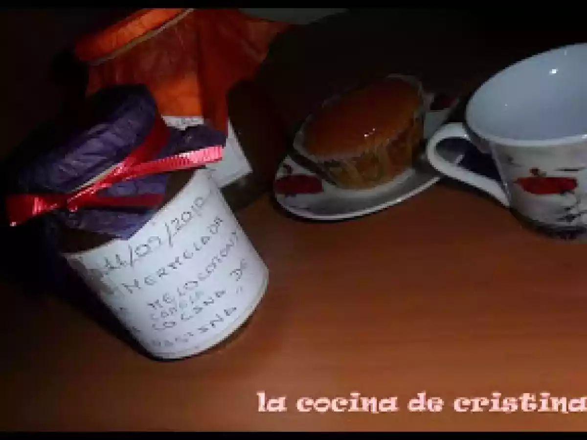 MERMELADA DE MELOCOTON Y CANELA