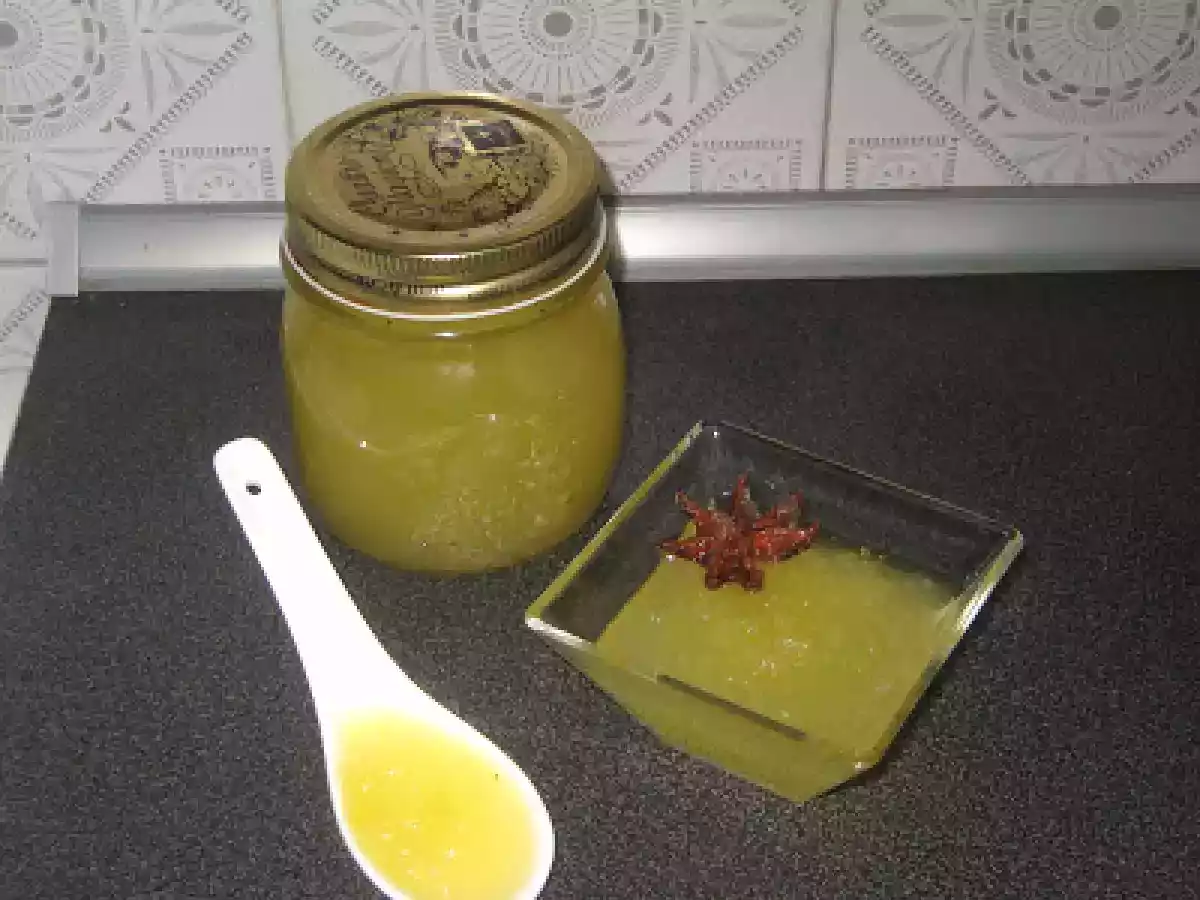 Mermelada de melón al anís estrellado