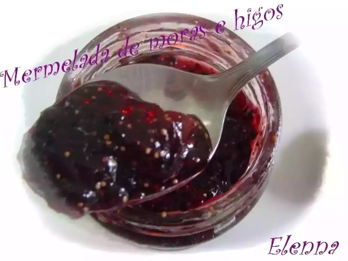 Mermelada de moras e higos