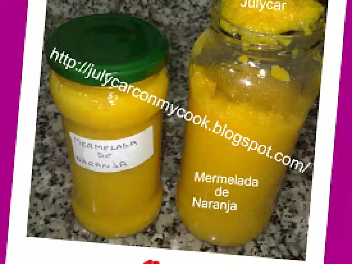 Mermelada de naranja y Confitura de calabacin y manzana - foto 2